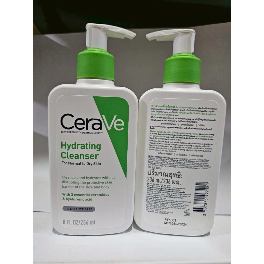 CERAVE HYDRATING CLEANSER 236ml