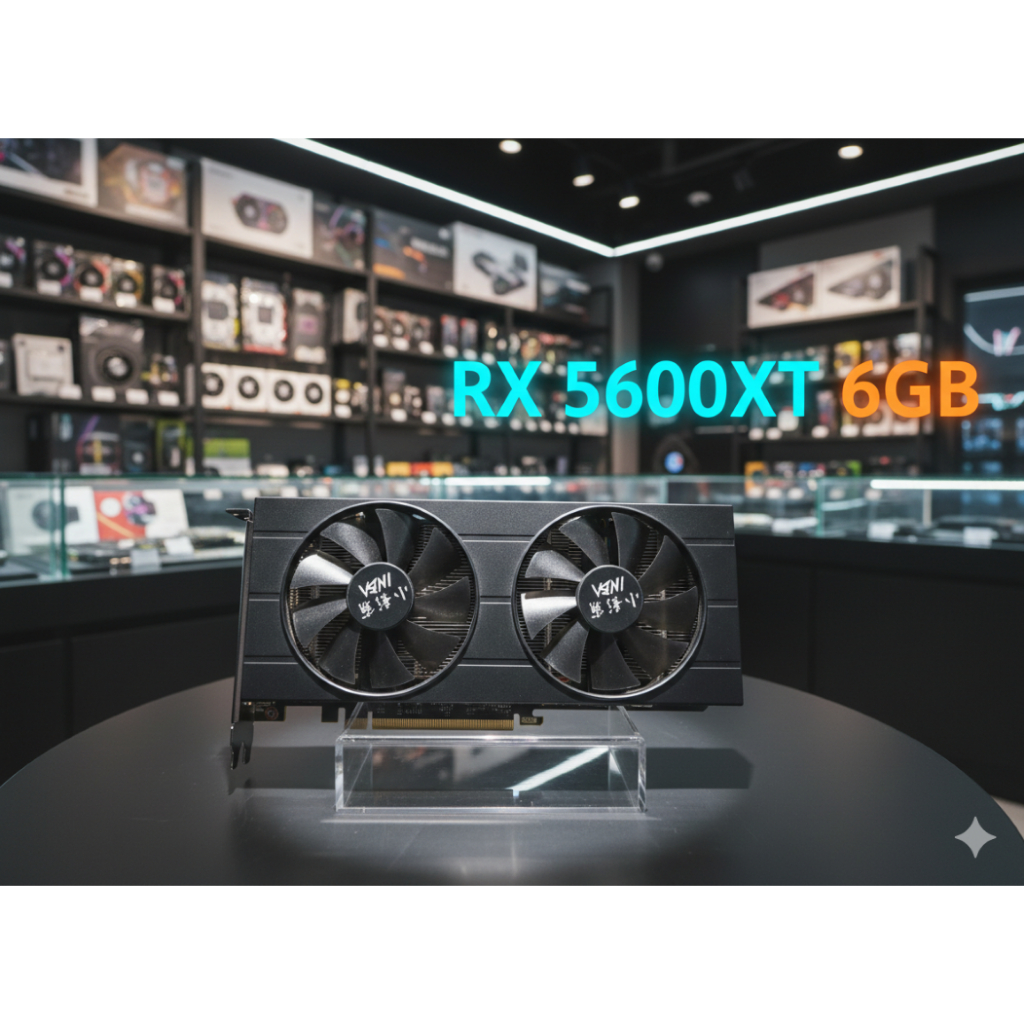 💻 [มือสอง] การ์ดจอ AMD Radeon RX 5600 XT 6GB GDDR6 สภาพสวย แรงคุ้มค่า!