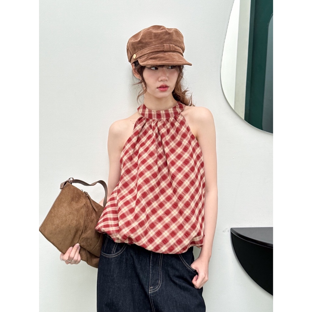 Choosedress A4676 Lady Ann Top เสื้อทรงบอลลูนลายจุด ราคา ถูกที่สุด ดีลบีเคเค แกลเลอรีภาพที่ 7
