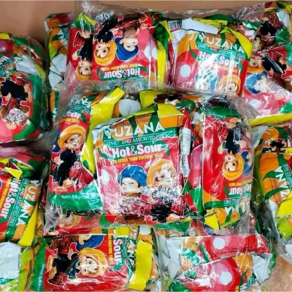 Yuzana La Pat 10แพ็ค 100ซอง ยำถั่วพม่า