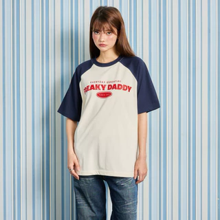 เสื้อยืด Raglan Freaky Daddy Club Tee 4 สี