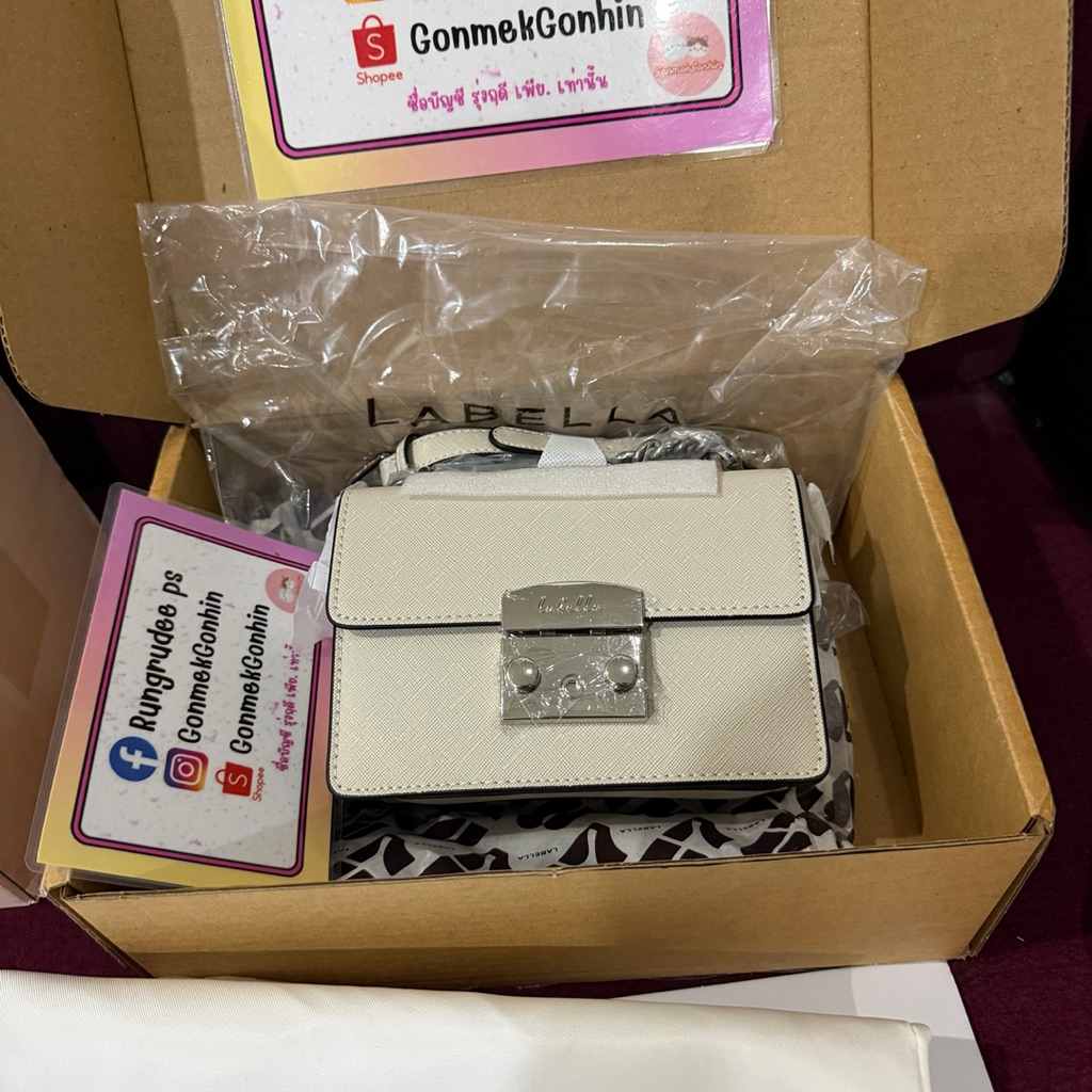 (พร้อมส่ง) กระเป๋า Labella Ivory S New มือ1 อุปกรณ์ครบ (แท้100%)