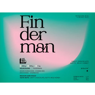 GRAPH | เมล็ดกาแฟ HOUSE BLEND - FINDERMAN