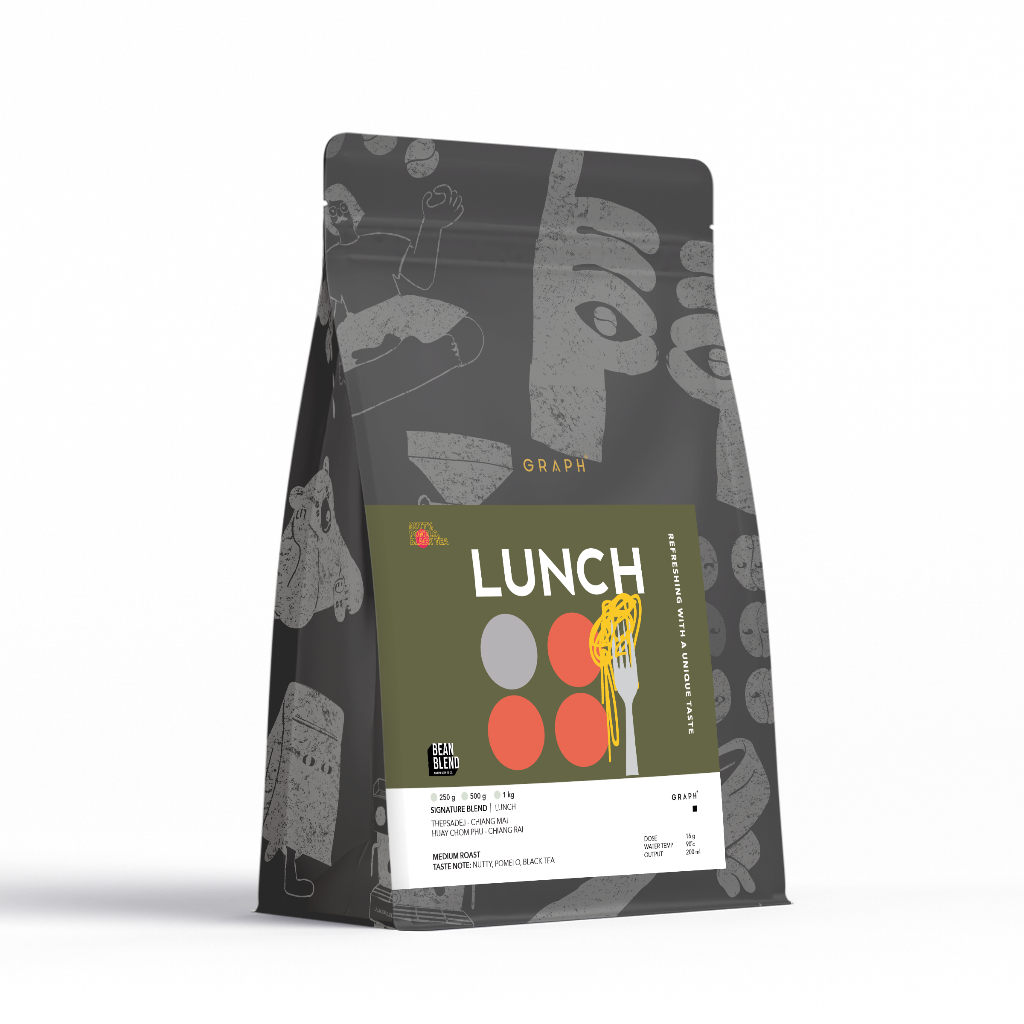 GRAPH | เมล็ดกาแฟ SIGNATURE BLEND - GOOD DAY SET - LUNCH