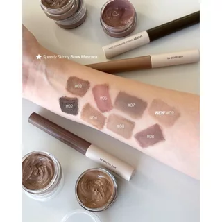(NEW) Speedy Skinny Brow Mascara 3g. มาสคาร่าปัดขนคิ้ว อัพลุคให้ดูละมุน มาสคาร่าปัดคิ้วมาเบล