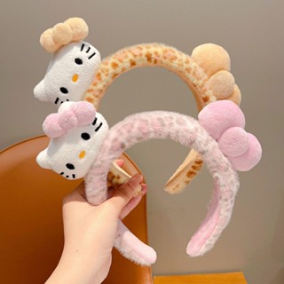 ที่คาดผม ลายเสือการ์ตูนคิตตี้ น่ารักๆ พร้อมส่ง