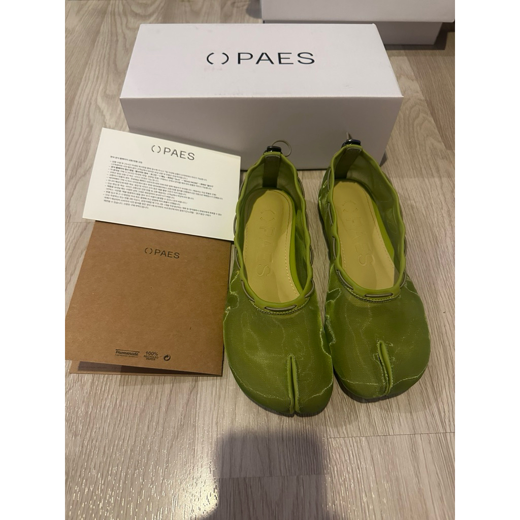 รองเท้า paes สี Lime ของเเท้ค่ะ