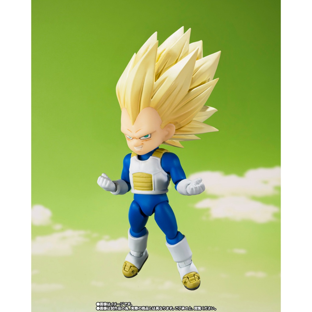 Bandai S.H.Figuarts SHF Dragon Ball Super Saiyan 3 Vegeta (mini) Daima [พร้อมส่ง/ของใหม่]