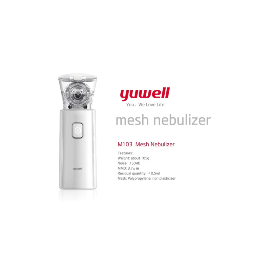 กระบอกพ่นละอองยาแบบพกพา (Portable Nebulizer) YW-M103