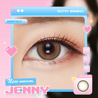 Kitty Kawaii Contact Lens : Jenny Brown (Blister pack) - คอนแทคเลนส์รายเดือน
