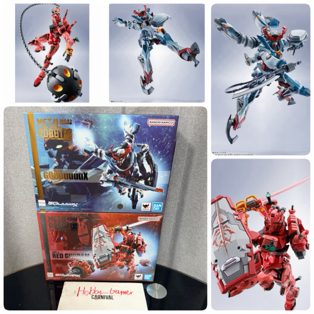 (มือ1 พร้อมส่งด่วน ของแท้  มีมอก.) Bandai(บันได) TAMASHII METAL ROBOT SPIRITS  GQUUUUUUX / Red Gundam ราคา ถูกที่สุด ดีลบีเคเค