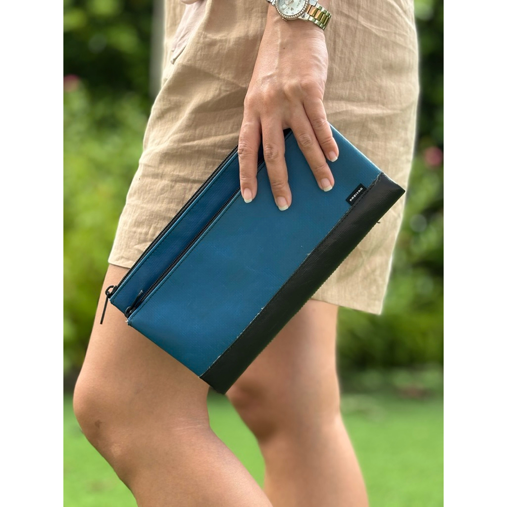 FREITAG MASIKURA F271 (ผ้าน้ำเงินดำ) 💙🖤 การ์ดครบ