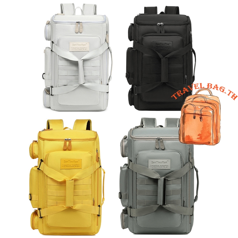 ขายดี🔥กระเป๋าเป้เดินทาง ขนาดใหญ่ กันน้ำ เหมาะสำหรับการออกกำลังกายและท่องเที่ยว ไม่จํากัดเพศ