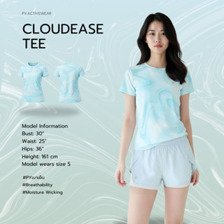 PY เสื้อออกกำลังกายผู้หญิงเเบบหลวม เนื้อผ้าบางเบา นุ่มสบายต่…