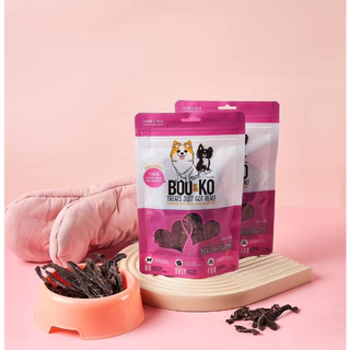 Boo & Ko (Dog) - Chicken & Fish Dog Treats ขนมสุนัข เนื้อแท้100% ปลอดภัยต่อสัตว์เลี้ยง ขนาด50-60กรัม