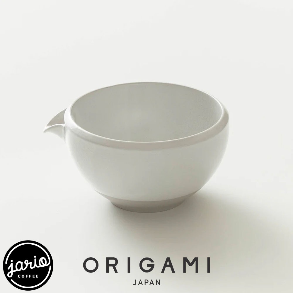 JARIO x ORIGAMI ถ้วยชงมัทฉะ Katakuchi Pour (แท้จากญี่ปุ่น) ORIGAMI Katakuchi Matcha Bowl Pour