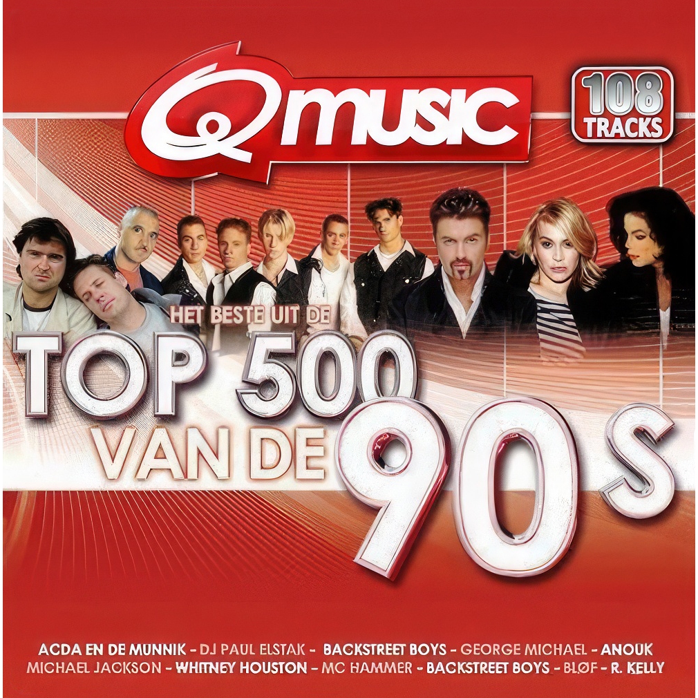 [CD MP3 / USB MP3] VA - Q-Music Top 500 Of The 90s (2013)(6CD)