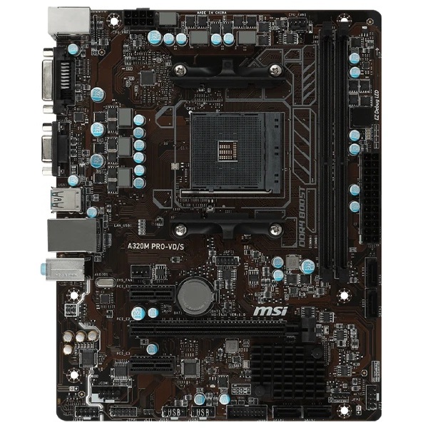 MSI A320M PRO-VD/S AM4 DDR4 + CPU Ryzen 3 + Zing + Ram 4G + GT730 2G + Power 500w