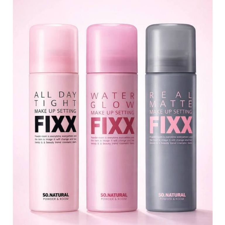 สเปรย์ Fixx Long-lasting Makeup Spray 75ml  ล็อคเมคอัพ 24 ชม ควบคุมความมัน-ลดสิว
