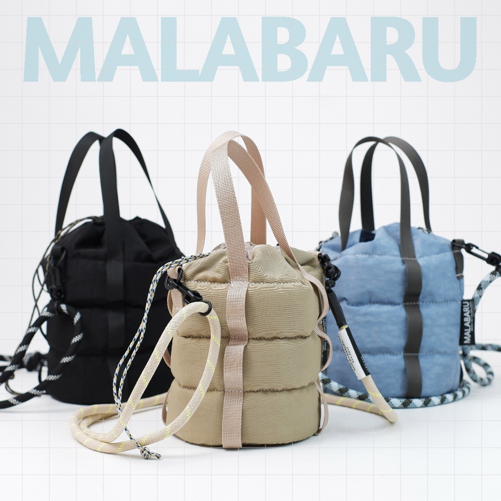 Malabaru ‘fuffy’ bucket crossbody bag
