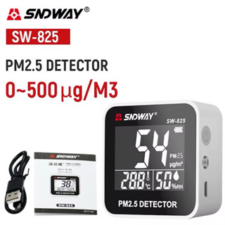 Best Seller!! SNDWAY เครื่องวัดค่าฝุ่น PM2.5 รุ่น SW-825 วัด…