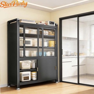 SP ตู้ครัวไทย สไลด์ประตู เหล็กแฮร์ดแคร์+แผงอะคริลิก กันน้ำกั…