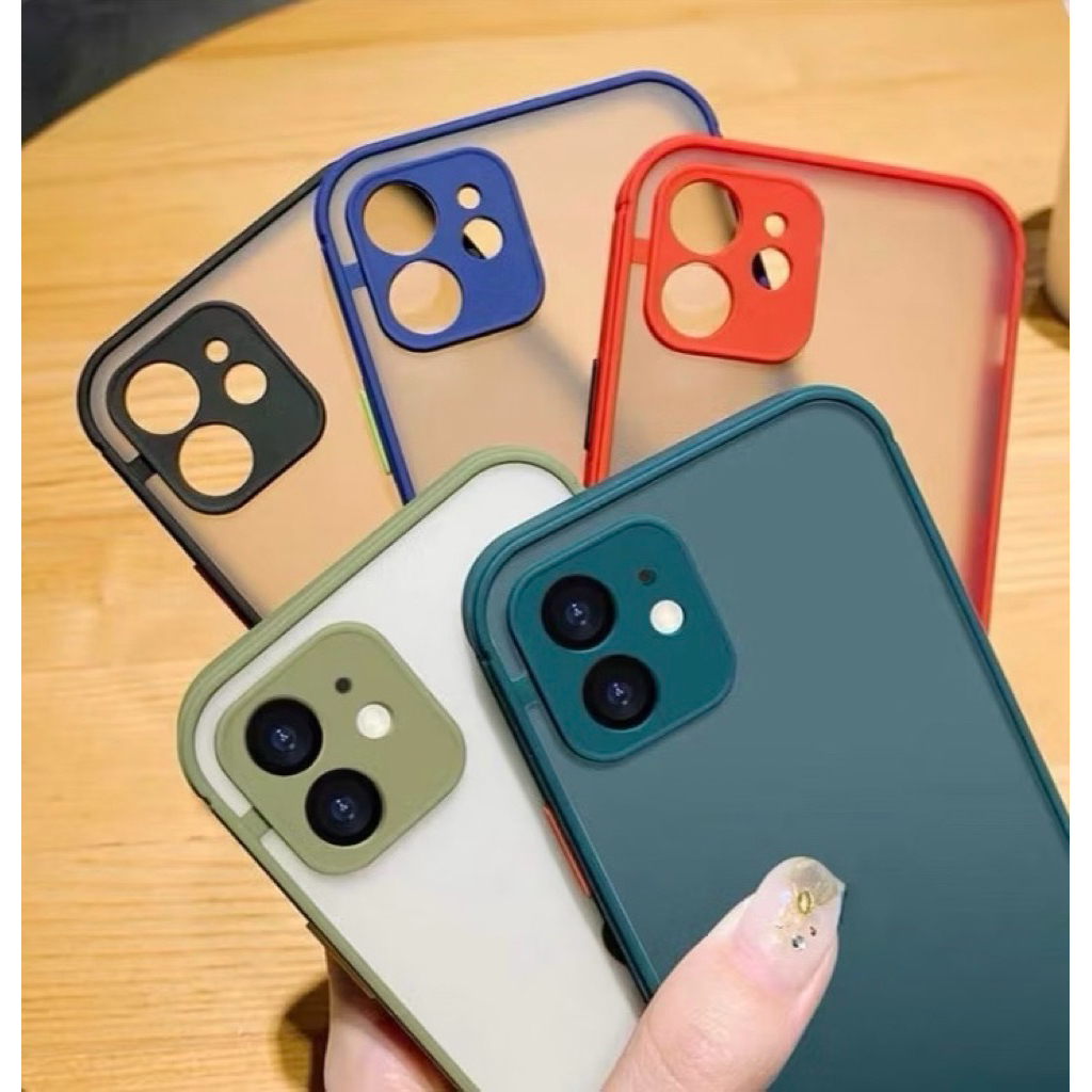 เคส ขอบสี หลังขุ่น สำหรับ VIVO - Y01 Y01A Y02 Y02A Y02T Y03 Y03T Y04 Y100 Y200 Y300