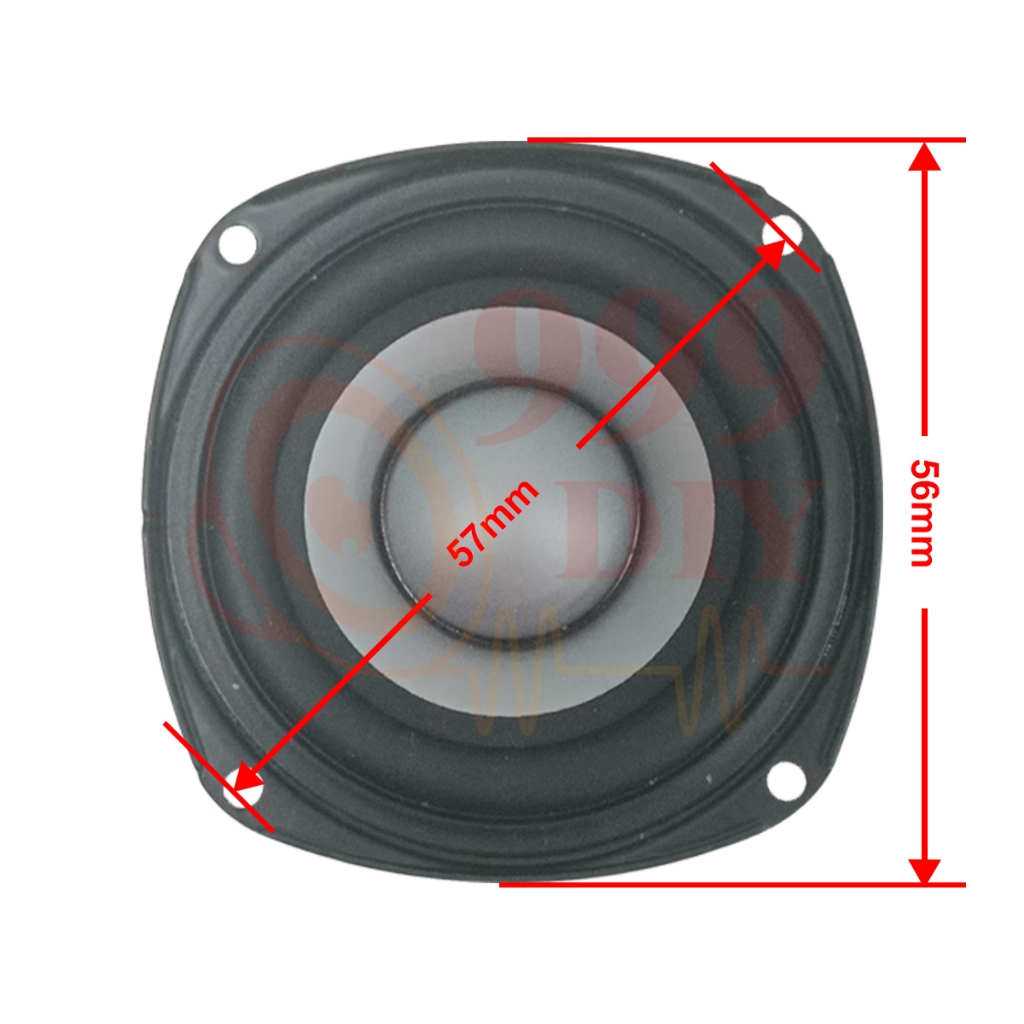 999DIY ลำโพง 2 นิ้ว เต็มช่วง 4Ω 6W ลำโพงเต็มช่วง 2 นิ้ว ใเสียงคมชัด  เหมาะกับโฮมเธียเตอร์และเครื่องเสียง Hi-Fi 💰 รองรับ - รูปที่ 2
