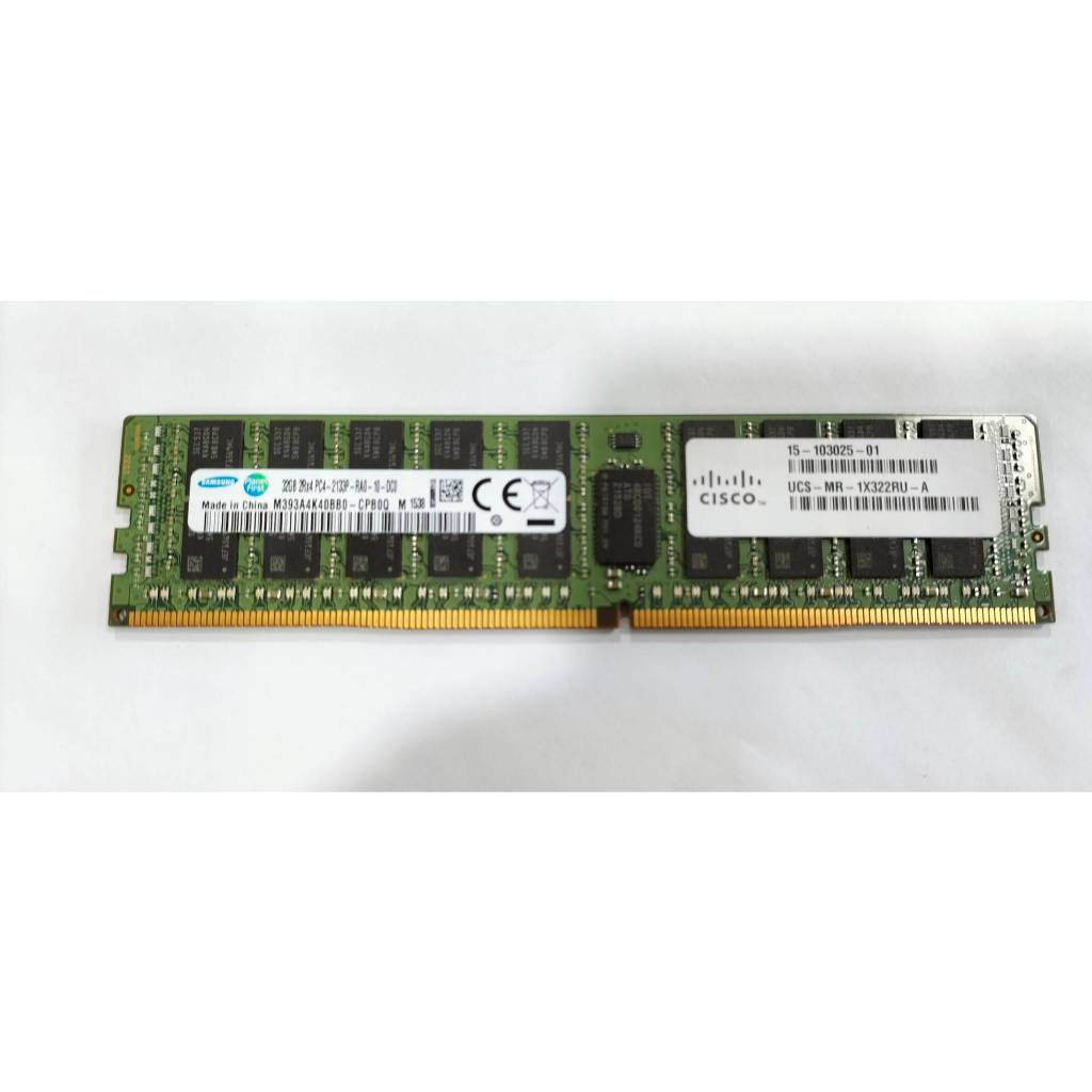 RAM  Samsung  DDR4   32GB  2Rx4 PC4 - 2133MHz    มือสอง พร้อมใช้งาน