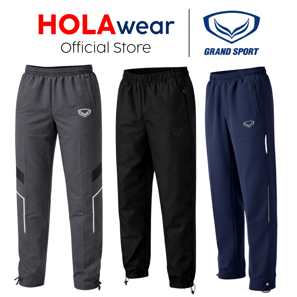 กางเกงแทร็คสูท Grand sport 10-223 10-229 10-011 ไม่มีซับ แต่งแถบด้านข้าง