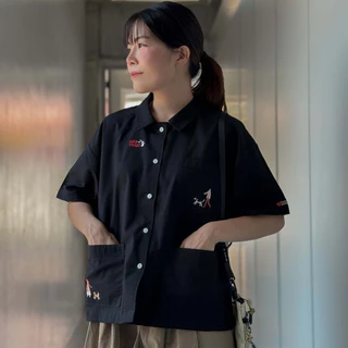 katji / พร้อมส่ง Triple Pocket Shirt size S M L