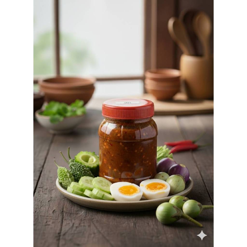 แจ่วบองอี่โอ (ฝาแดง) ขนาด 300-350 กรัม แซ่บ นัว ปลอดภัย ใส่ใจสุขภาพ แจ่วบองปลาร้า ราคา ถูกที่สุด ดีลบีเคเค แกลเลอรีภาพที่ 9