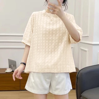 XWbrand เสื้อยืดคอกลมรุ่นใหม่ปี 2026 จัดส่งจากประเทศไทย ดีไซน์คอเสื้อน่ารักหวานๆ มีให้เลือก 4 สี ห้ามพลาด