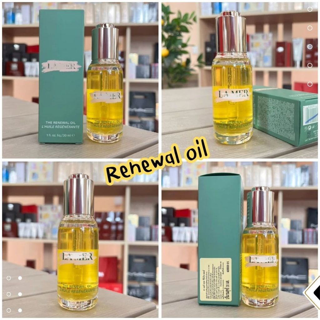 ออยล์บำรุงผิวหน้า La Mer The Renewal Oil 30ml Miracle Broth™ กระจ่างใส ลดริ้วรอย ของแท้ ราคา ถูกที่สุด ดีลบีเคเค แกลเลอรีภาพที่ 2