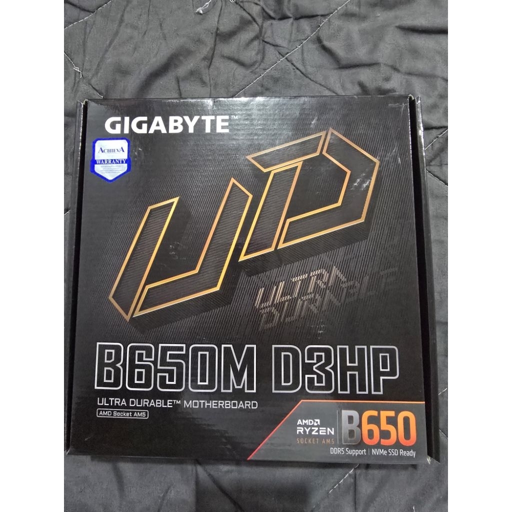 เมนบอร์ด GIGABYTE B650M D3HP DDR5 รองรับ CPU Ryzen 7000 ฟอร์มแฟคเตอร์ Micro ATX