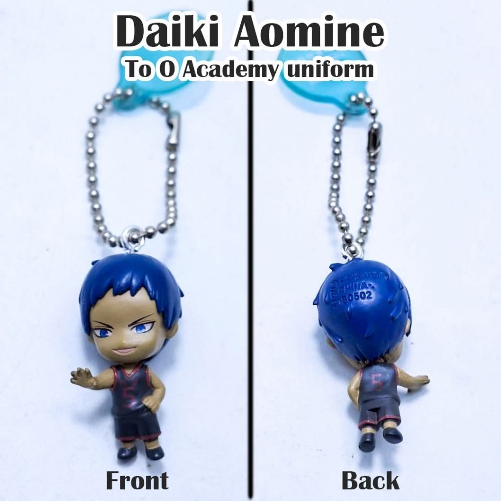 โมเดลฟิกเกอร์ พวงกุญแจ kuroko no basket
Aomine Daiki
