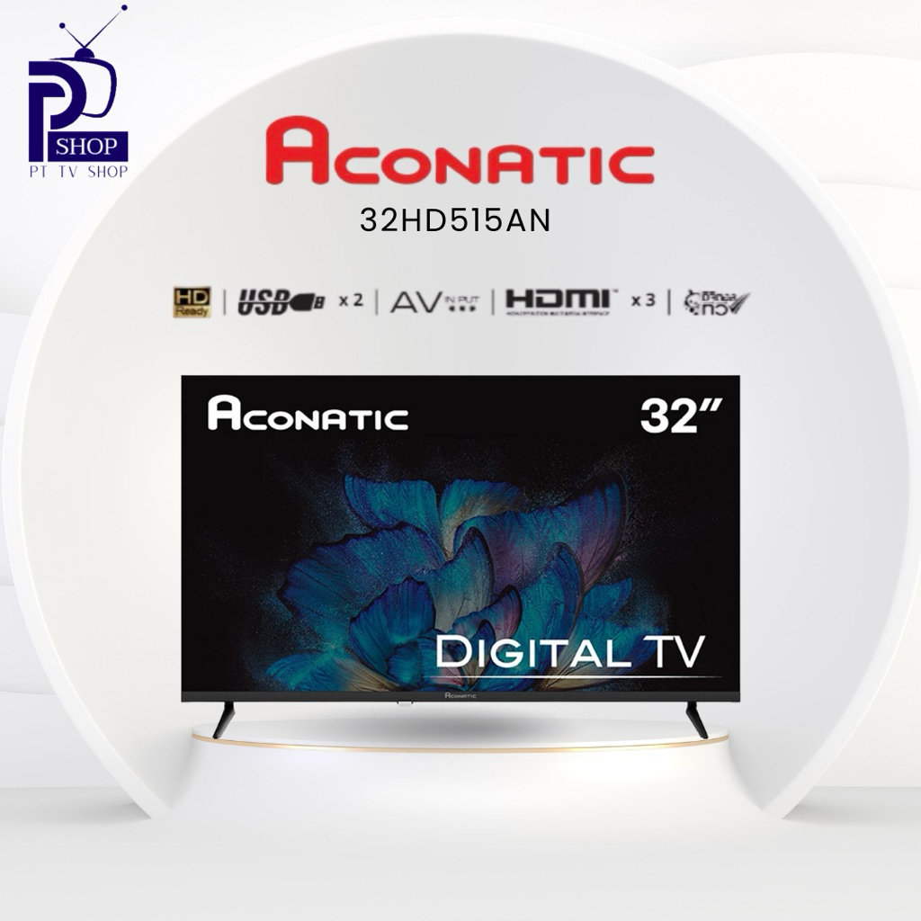 ACONATIC LED Digital TV HD รุ่น 32HD515AN ปี 2025