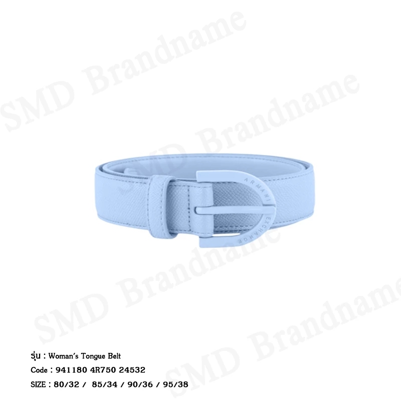 Armani Exchange เข็มขัดผู้หญิง รุ่น A/X Woman's Tongue Belt Code: 941180 4R750 24532