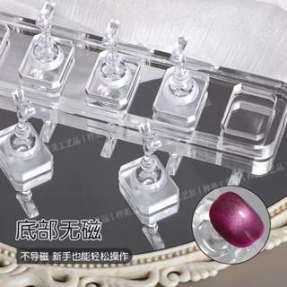 อุปกรณ์ทำเล็บ แท่นติดเล็บปลอม สีใส กาวสองหน้า เนื้อใสสำหรับต…