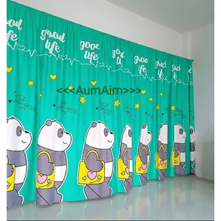 ผ้าม่านกั้นห้อง/ผ้าม่านบังแสงแดด(แถมเชือก) ม่านอเนกประสงค์✅รุ่นไม่ติดระบาย
