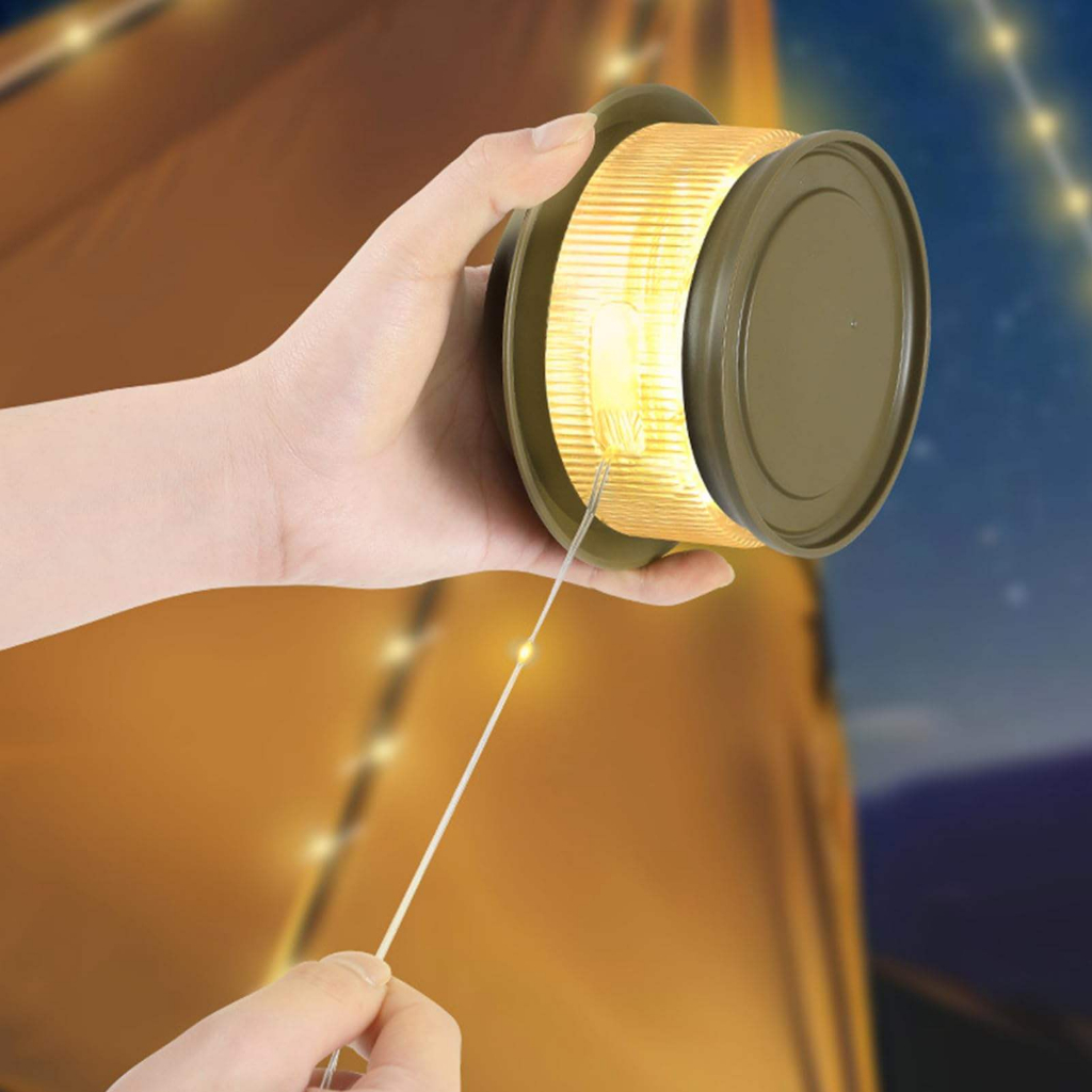 ไฟตั้งแคมป์ LED หน้าจอ ปรับระดับแสงได้ เทปไฟยาว 20 เมตร - รูปที่ 3