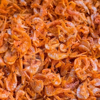 กุ้งฝอยแห้ง สีส้ม ไซส์กลาง คัดพิเศษ ขนาด 1 กิโลกรัม