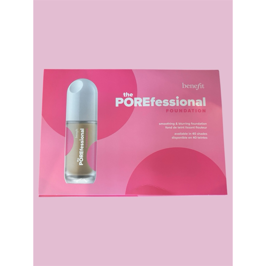 พร้อมส่ง ของแท้💯 benefit the POREfessional foundation & primer ขนาดทดลองหลายเฉดสี