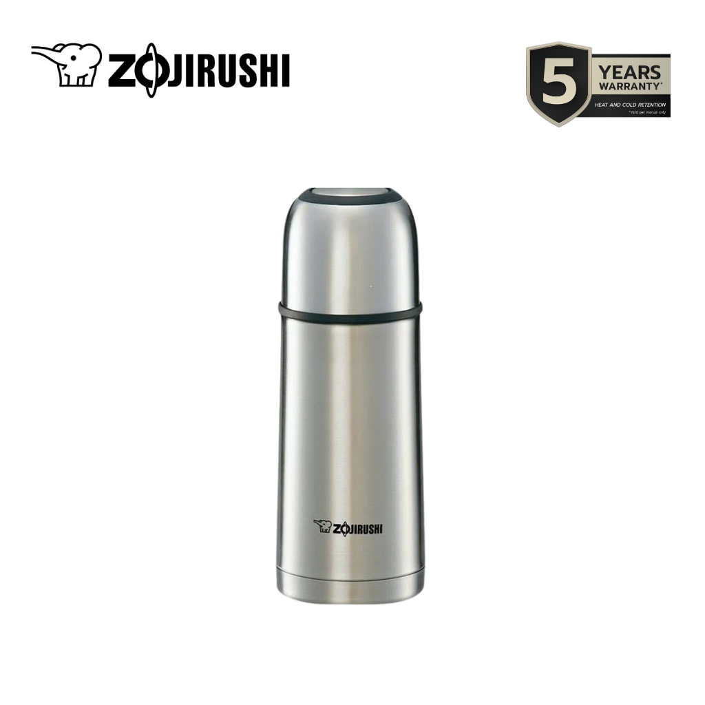 Zojirushi Bottles with cup กระติกน้ำสุญญากาศ เก็บความร้อน/เย็น ฝาเป็นถ้วย 0.35 ลิตร รุ่น SV-GR35