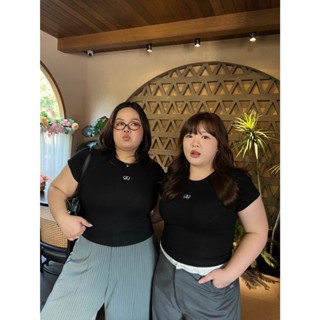 CurveG Mira Baby Tee เสื้อเบบี้ทีปักโลโก้