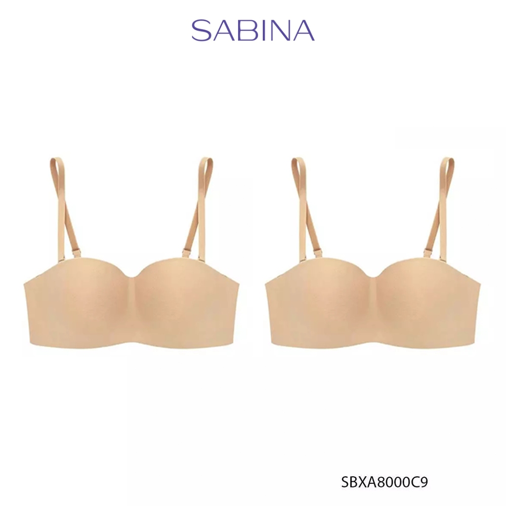 Sabina (Set 2 ชิ้น) Doomm Doomm Level 4 เสื้อชั้นใน เกาะอก มีโครง รหัส SBXA8000C9 - สีเนื้อ