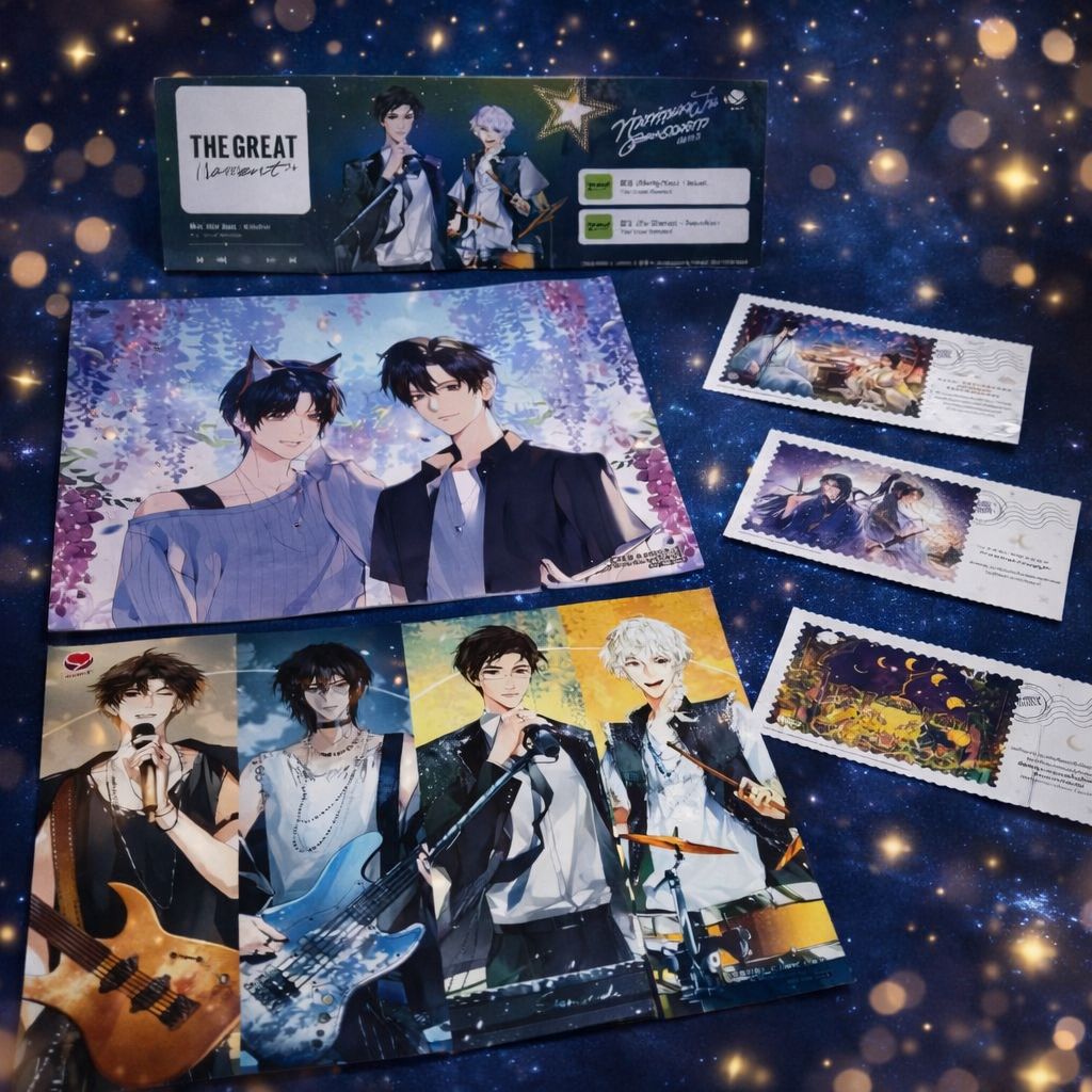 JP02 พรีเมี่ยม  #ท่วงทำนองฝันวันของดวงดาว #ลิขิตรักจากนรก #ไฟล์ข้อมูลของการตกหลุมรัก #เชิดรักมังกรซ่อนเงาหงส์