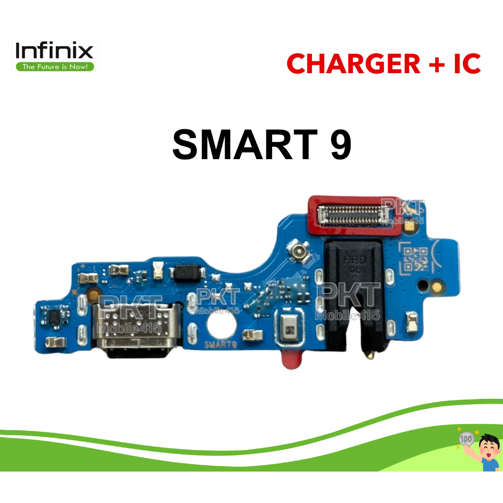 ก้นชาร์จ บอร์ดชาร์จ สำหรับ Infinix Smart9 Flexible charger infinix smart9 ส่งจากไทย