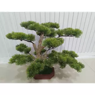 ต้นบอนไซ สูง40-45ซม.ต้นไม้ปลอม ต้นไม้ประดิษฐ์ Leeartplants