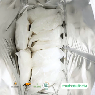มะพร้าวอบแห้ง เกล็ดมะพร้าวเล็ก จากมะพร้าวน้ำหอม ไขมันเต็ม 100% Desiccated Coconut ขาว หอม โรยขนมเบเกอรี่ ขนม คลีน คีโต